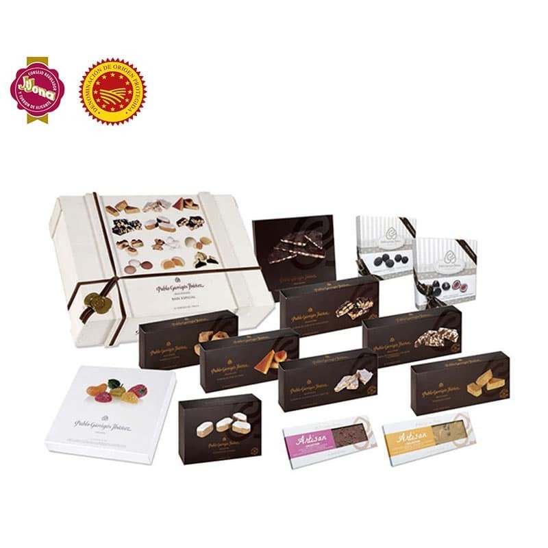 Delicatessen Special Selection Box of Nougat, Chocolate and Sweets