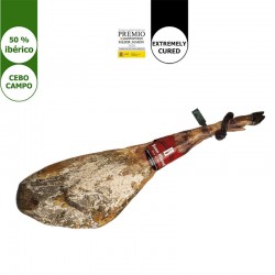 Extremely Cured Grass-fed iberian Ham